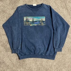Jackye Mills Unique Hand Painted Original Sweatshirt